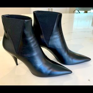 Saint Laurent Leather Booties